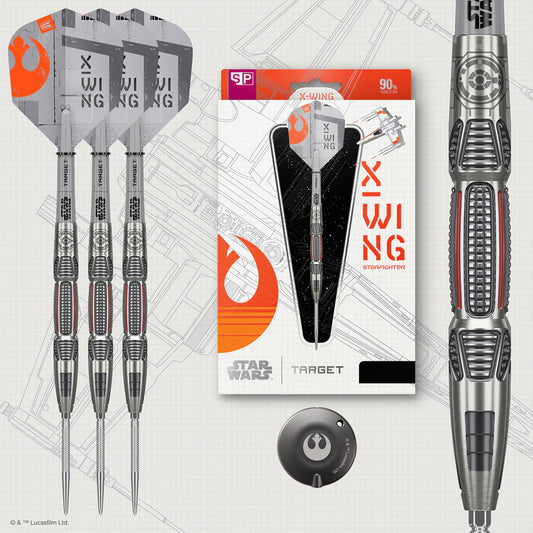 Target | Star Wars X-Wing 90% Tungsten Steel Tip Darts
